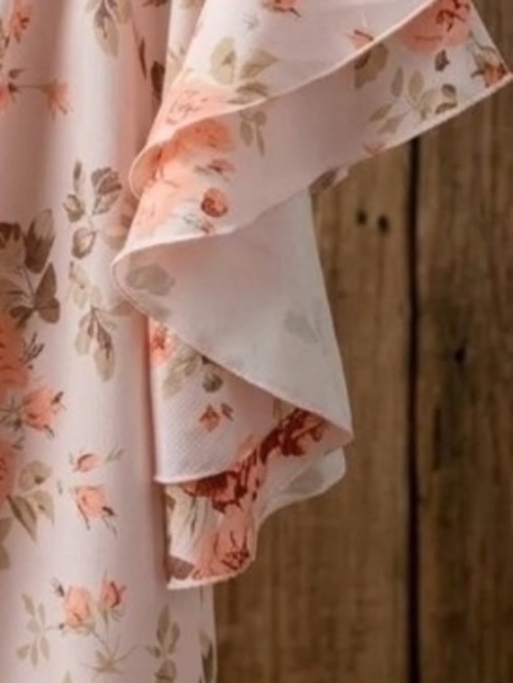 Floral Off-Shoulder Ruffle Top - Pink - Picture 4 of 8